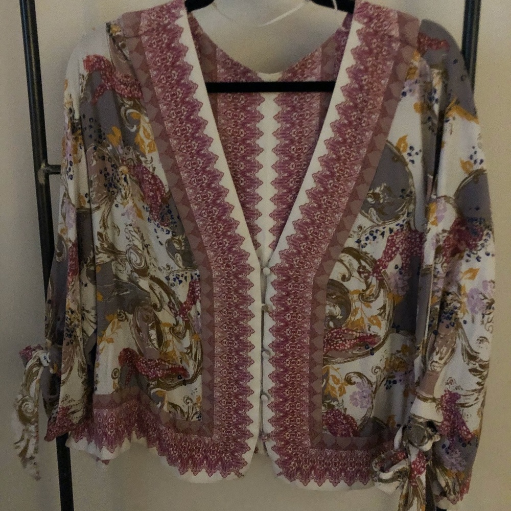 Long Sleeve Free People Blouse